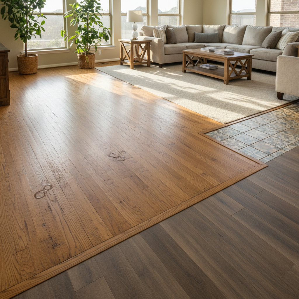 When is Hardwood Flooring Repair the Right Choice for Your McKinney Home?