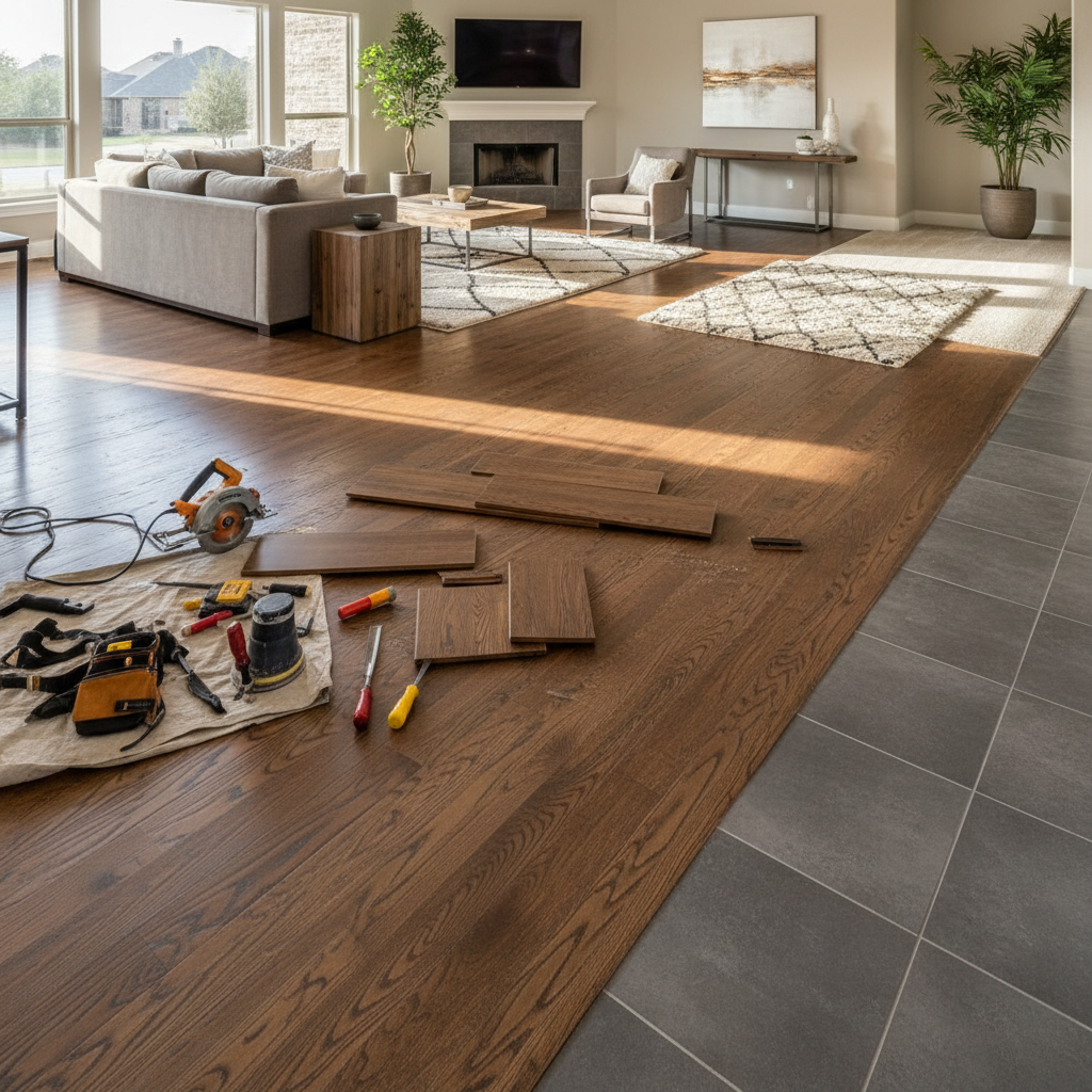 Professional Hardwood Flooring Repair Services in McKinney, TX